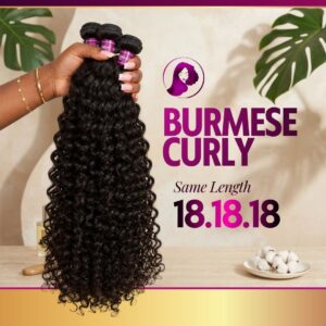 Burmese Curly 18" Bundle Set