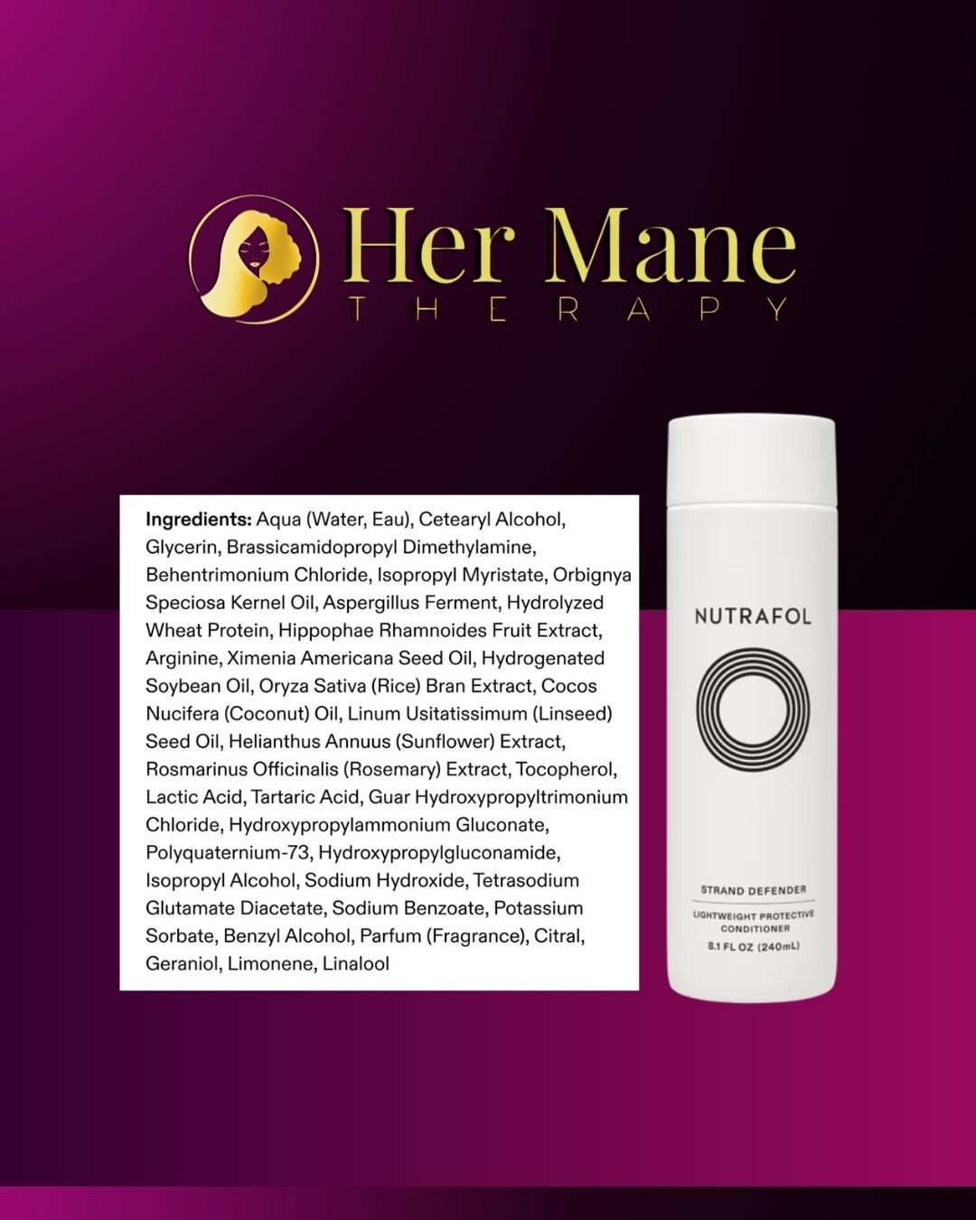 Strand Defender Lightweight Protective Conditioner