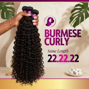 Burmese Curly 22" Bundle Set